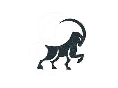 African Mountain Goat Logo