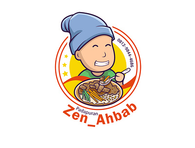 Zen Ahbab Logo Design design graphic design logo mascot vector