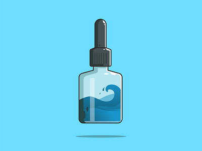 ink bottle branding desain design icon illustration ilustrasi logo vector