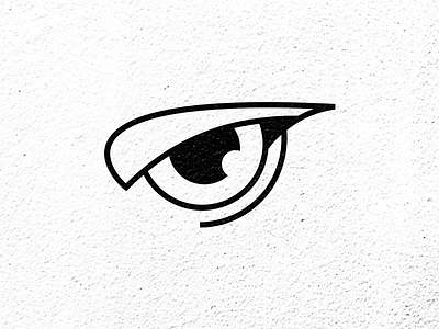 Owl Eye bird black branding design eye eyeball identity illustration logo mark owl symbol