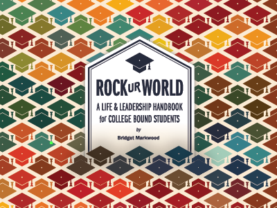 Rock Ur World book cover college handbook leadership life pattern