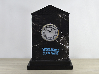 Back To The Future Project box bttf clock dvd packaging trilogy