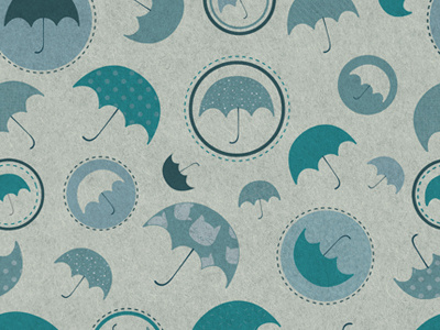 Umbrella Pattern cat circle paper pattern texture umbrella
