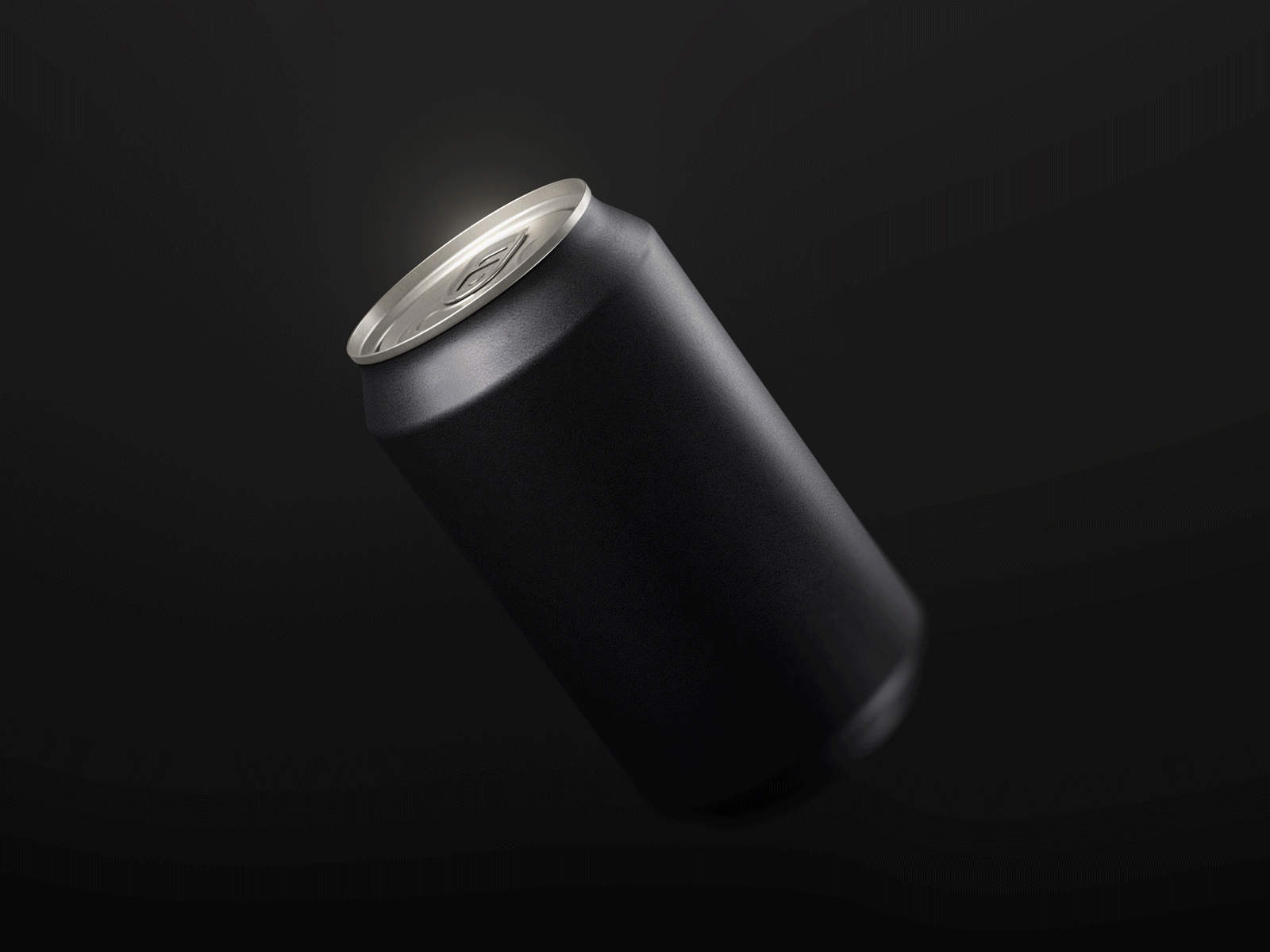 Can 330 ml - Mock up metallic can