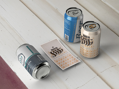 Beer Can 330 ml  Mock-up