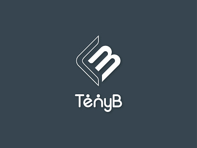 TenyB logo adobeillustator brand branddesign brandidentity brandidentitydesign branding graphicdesign logo logodesign msr msrgraphicdesign tenyb logo