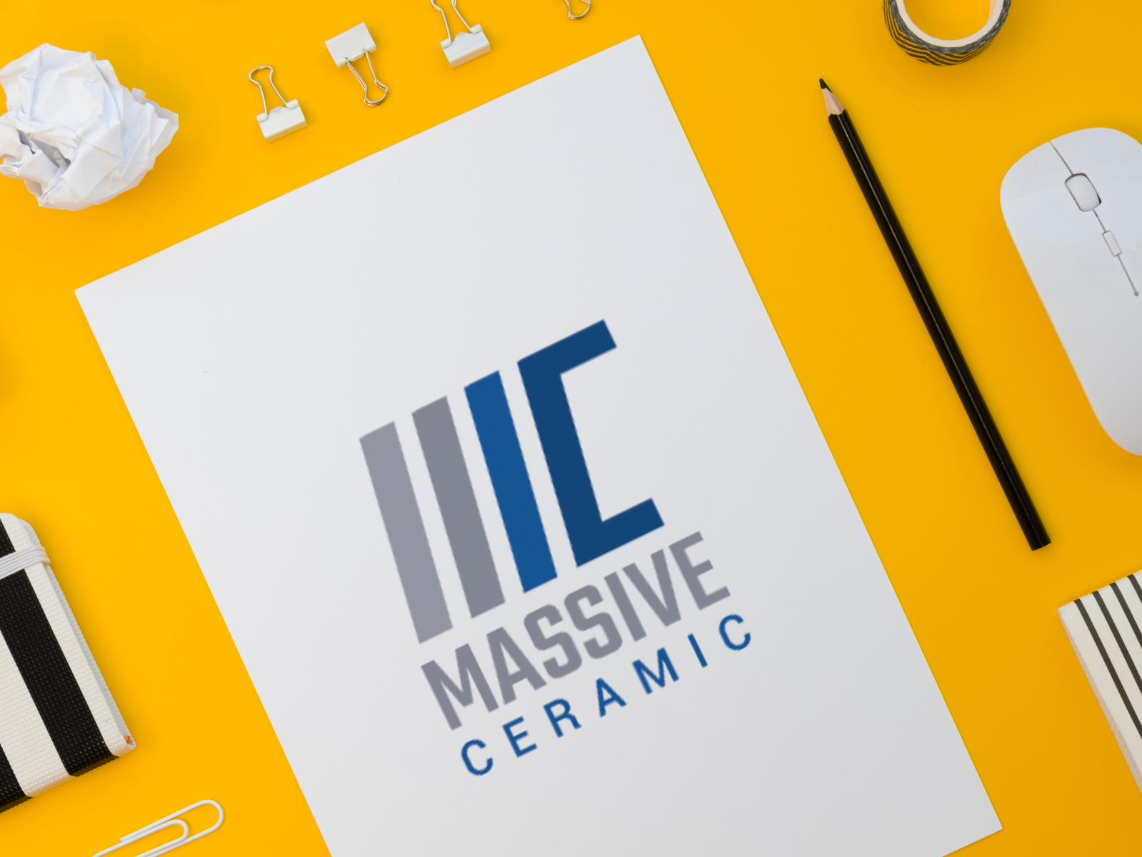 Massive Ceramic Logo Design by mahavir Basiya on Dribbble