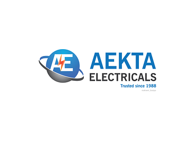 Aekta Electrical Logo Design