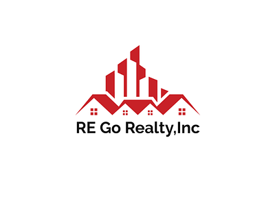 Re Go Realty, Inc Logo Design branding design logo