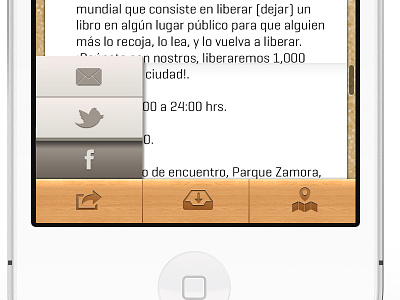 "Próximo evento" app agenda calendar checkbox event hidden menu icon ios6 iphone iphone4 mexico next ui