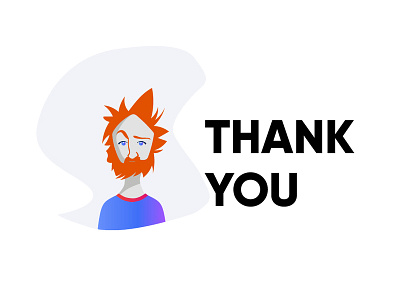 Thankk You animation branding design identity illustration minimal typography ui ux vector