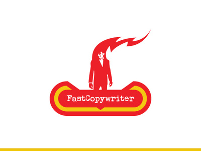 Fast Copywriter advert commercial copywriter fast idea slogan tag line typing