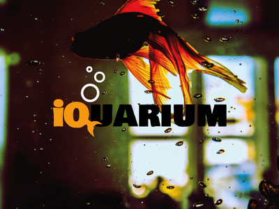 Iquarium aquarium fish iq logo smart water