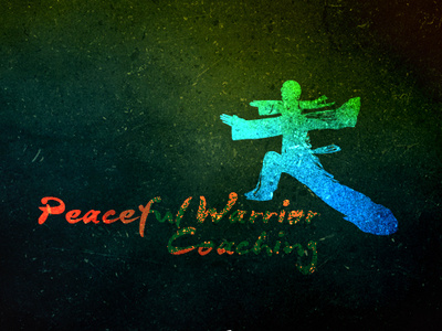 Peaceful Warrior Coaching asian coaching kung fu logo martal peaceful warrior