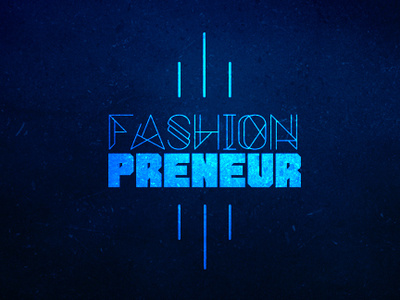 Fashion Preneur clothes dj electronic enterpreneur fashion futur hi tech logo