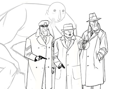 More detectives mangastudio sketch