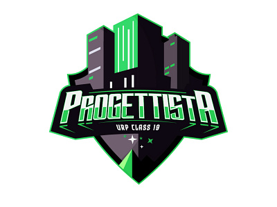 Progettiseta mascot logo.