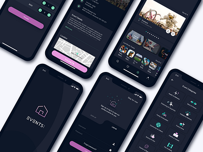 Eventshouse App Design