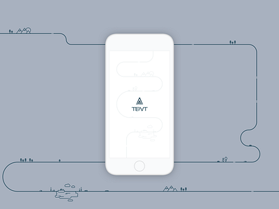 TENT App branding design ui ux ux design