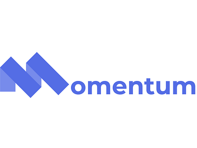 Momentum design illustration logo