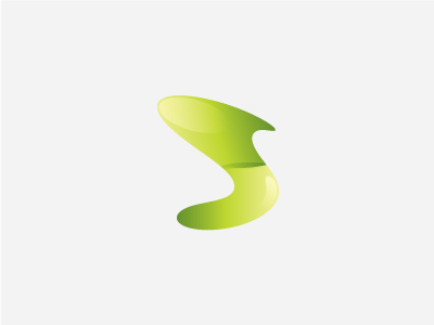 S2 green identity logo mark s software