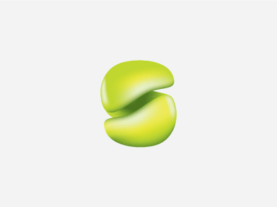 S4 green identity logo mark s software