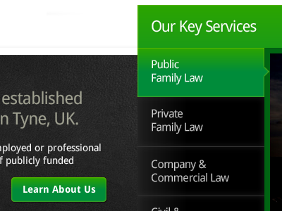Working on a site for a solicitor