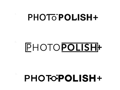 Logo proposals for photopolish design flat illustration logo logo 3d logo a day logo design challenge logo designer logoinspirations logoinspire photoshop typography