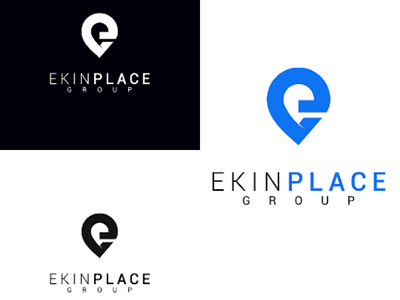 Logo for Ekin Place Proyect logo medical icon flat