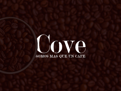 Logo for sale Cove brand coffe creative flat icon logo logo new logobrand logotype mínimalist