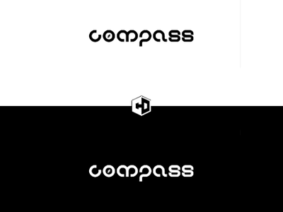 Compass concept logo design