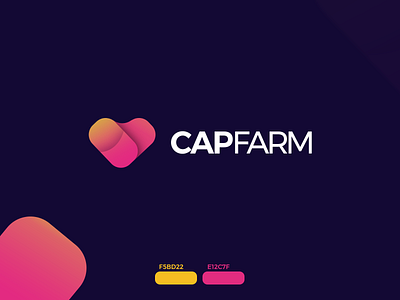 CAPFARM Logo Design branding design illustration logo logo a day logo design challenge logobrand logoinspirations logomark logotype photoshop vector