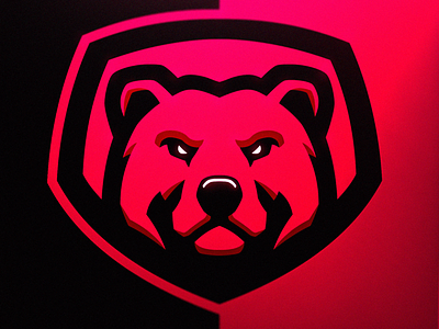 Bear Logo Shield variation