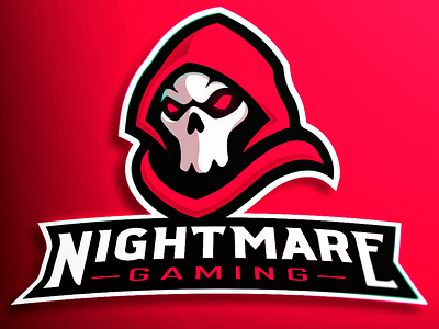 Skeleton Logo branding esports evil gaming icon illustrator logo design logodesign logos mascot mascotlogo nightmare photoshop red scary skeleton skull sports vector