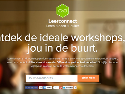 New project: Leerconnect.nl html prototyping prototyping