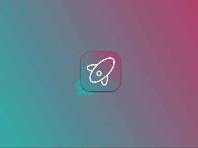 Icon app design icon