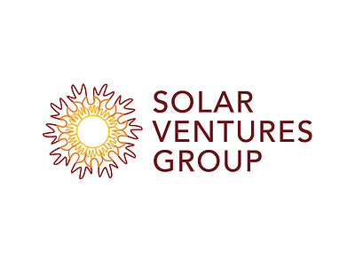 Solar Ventures Group logo illustrator indonesia logo sun sunshine wood carving