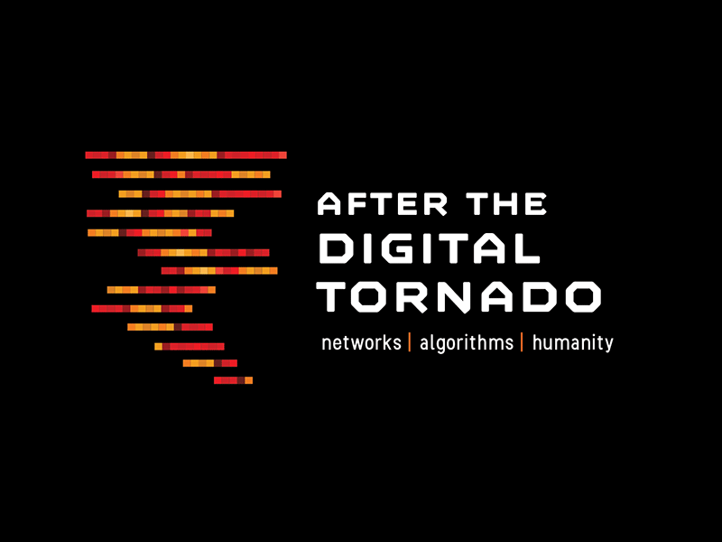 After The Digital Tornado - Animated Logo academic animation conference digital logo tornado