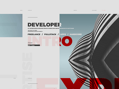 Portfolio Wip C 01 concept golden ratio modern montserrat web design work in progress