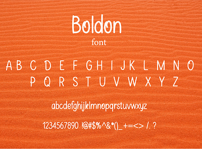 BOLDON | handwritten san serif boldon font handwritingfont sanserif