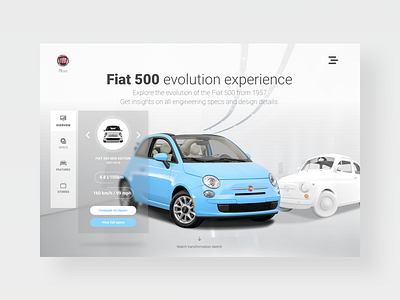 Fiat 500 evolution experience