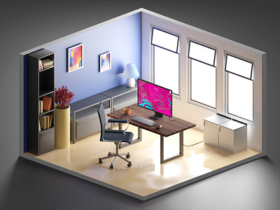 Isometric Room