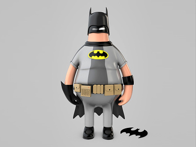Bat Minio cinema4d illustrator photoshop