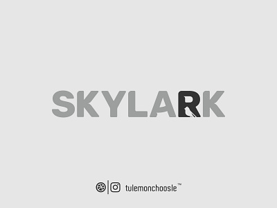 SKYLARK Publishing Company LOGO bestsinceborn dribbble haider icon logo minimal tulemonchoosle vector wordmark