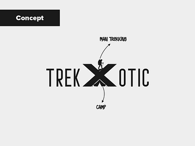 TrekXotic - Brand Identity Design