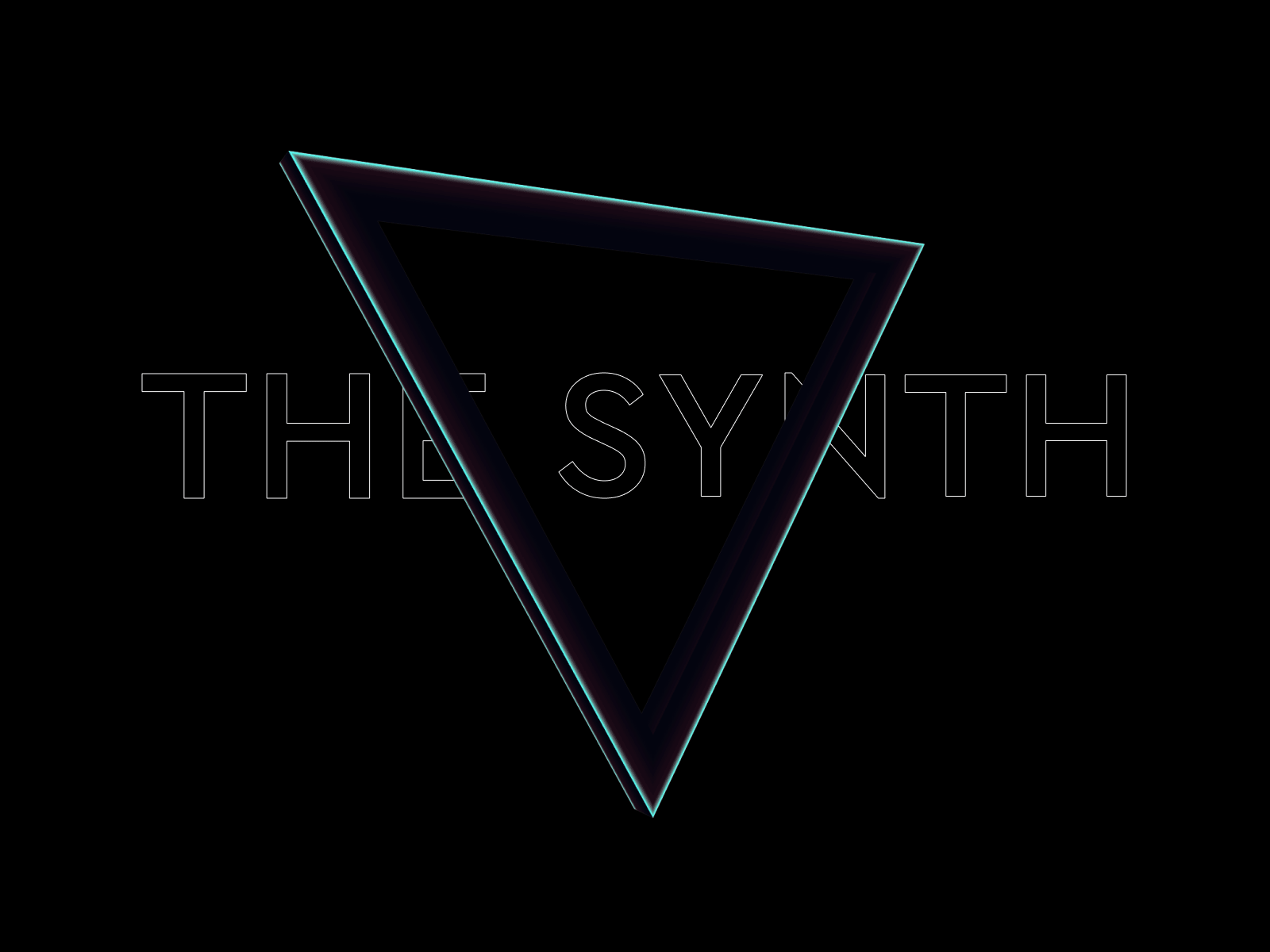 The Synth new Logo animated animated logo brand design logo design logotype minimal