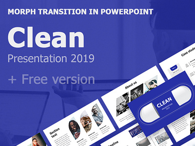 Clean Presentation 2019 + Free version animation any colors best box business clean design icons illustration infographics keynote logo maps popular powerpoint presentation slide template vector