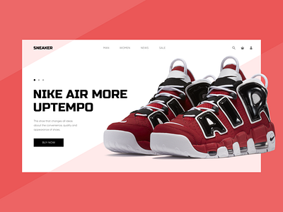 Concept of online shoe store branding concept design e commerce ui ui ux ux web web deisgn web s