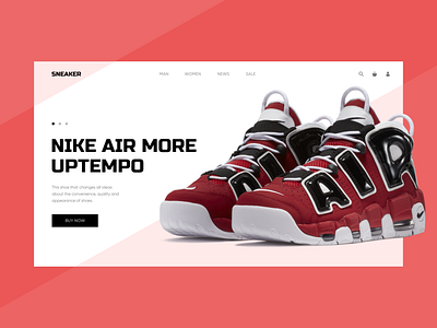 Concept of online shoe store