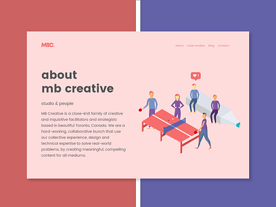 About Us Hero Section Design With Illustration adobe art brand brand agency concept creative dailyui design graphic illustration illustration art ping pong ping pong pingpong team tennis ui ui ux design ui deisgn website